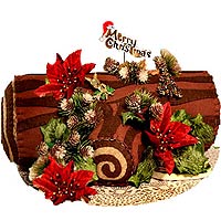 Buche de Noel symbolizes the belief that a large l...