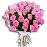 Lovely Pink Roses Bouquet