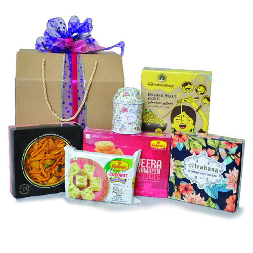 Delightful Vegan Food Treats Gift Hamper for Diwali