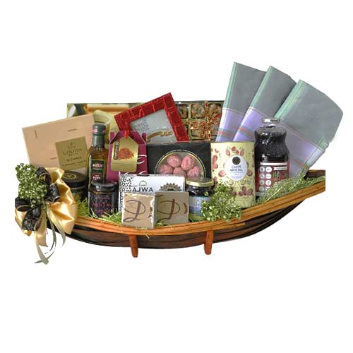 Innovative Gourmet Delight Gift Basket