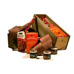 Very healthy gift basket, UK style. Excellent fami...