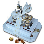 Attractive Gift Box Guylian Praline Tower and Ferrero Rocher