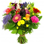 Striking Multi Color Flower Bouquet