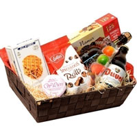 Juicy The Royal Treatment Beer N Gourmet Gift Basket