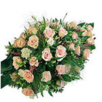 Elegant Teardrop Pink Flowers Arrangement