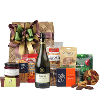 Sweet Treasure Hamper of Assortments with Wine