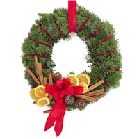 Red Door wreath