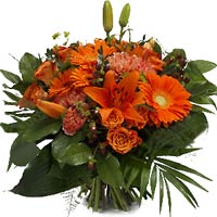 Firery shades Bouquet