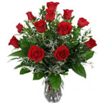 Lovely Red Roses Bouquet