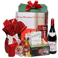 Graceful Four Seasons Gift Basket of Joy