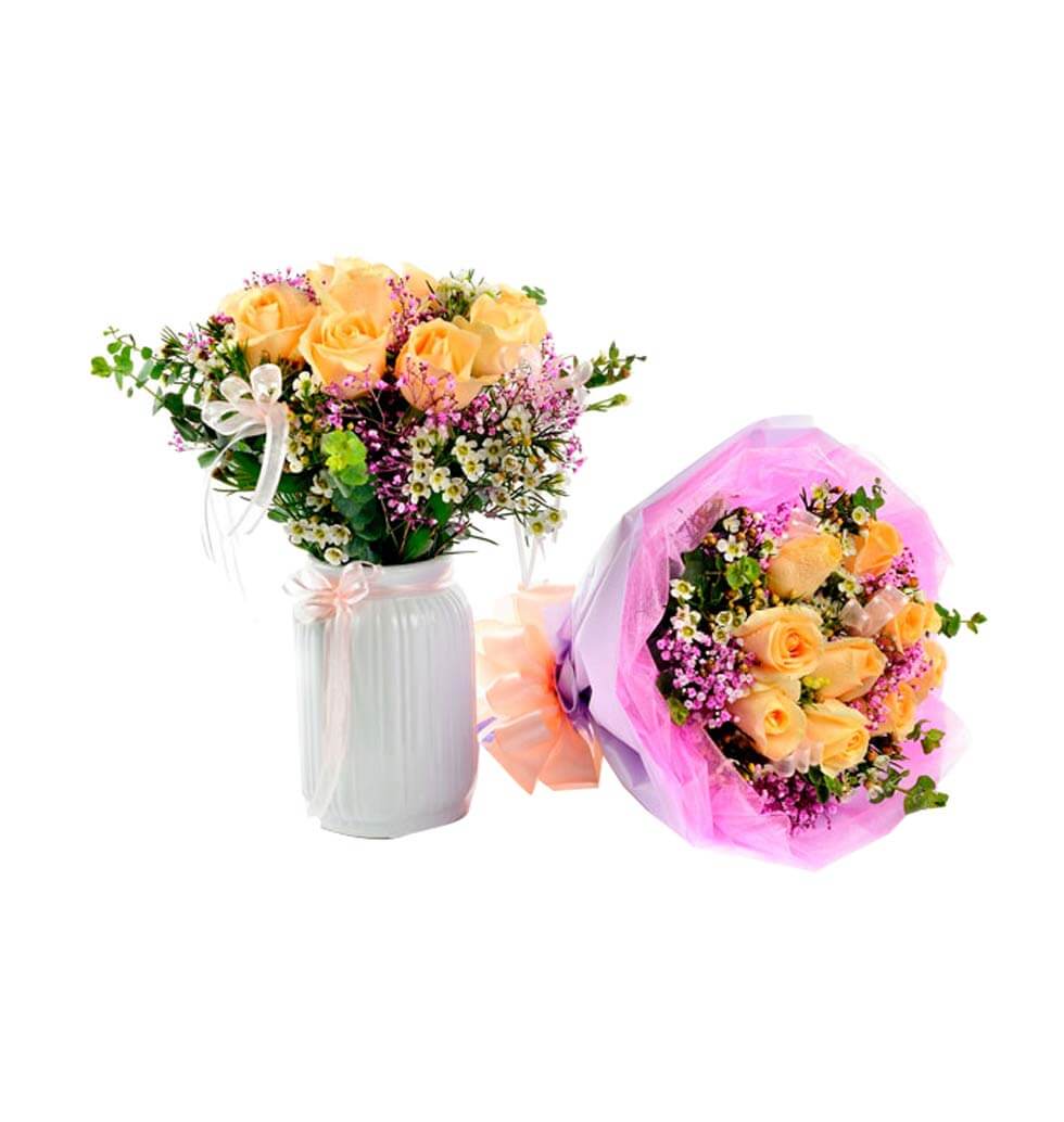 Flowers in a Classy Arrangement