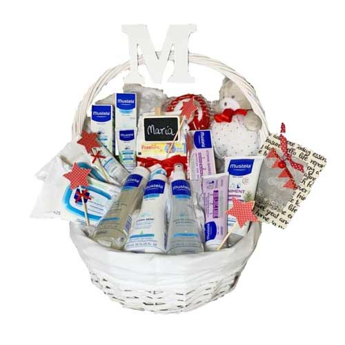 Deluxe Mustela Special Baby Care Basket