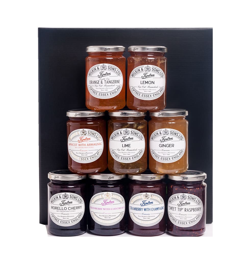 Premium Jam Assortment ispresented in a modern an...