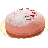 Pink princess cake