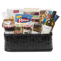 Yummy Good Tiding Greeting Gift Basket