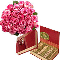 Mom's Favorite 24 Roses & Mix Baklava 1kg