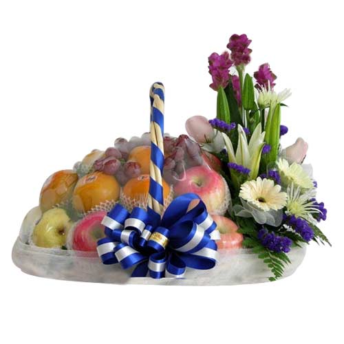 Vine-Fresh Time Celebration Fruit Basket