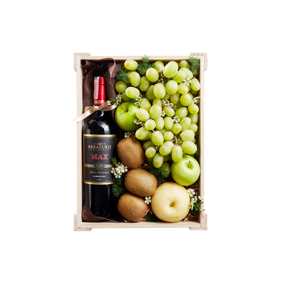 Fruit And Wine Hamper