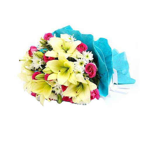 This festive season, include in your gifts list this Elegant A Big Hug Bouquet t...