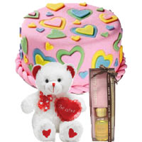 Send this strawberry sponge cake covered in hearts......  to Mina zayid_uae.asp