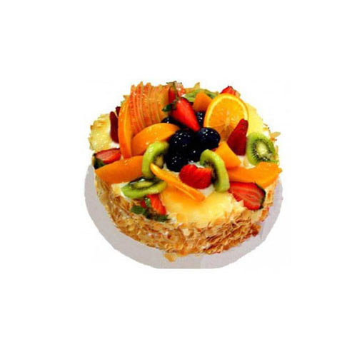 Amazing Fresh Fruit Cake-1.5 Kg.