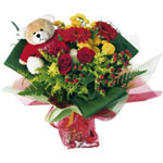 Extraordinarily decorative  a magnificent arrangement in vibrant colours. ...